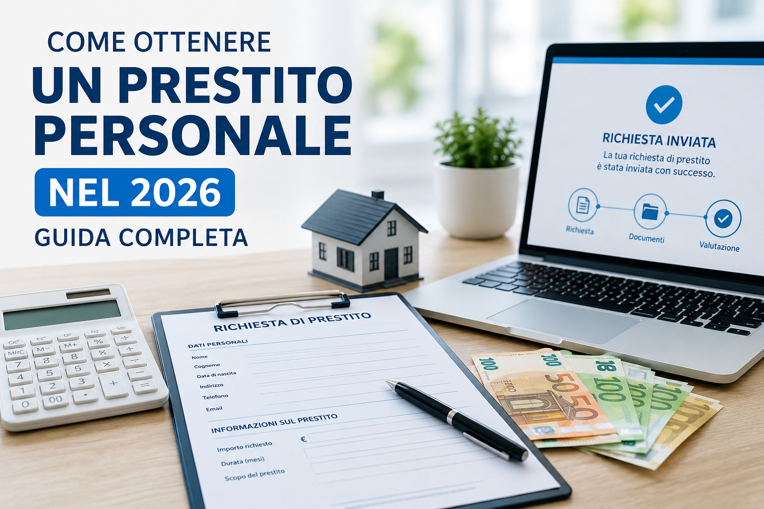 Come Ottenere un Prestito Personale nel 2026: Guida Completa