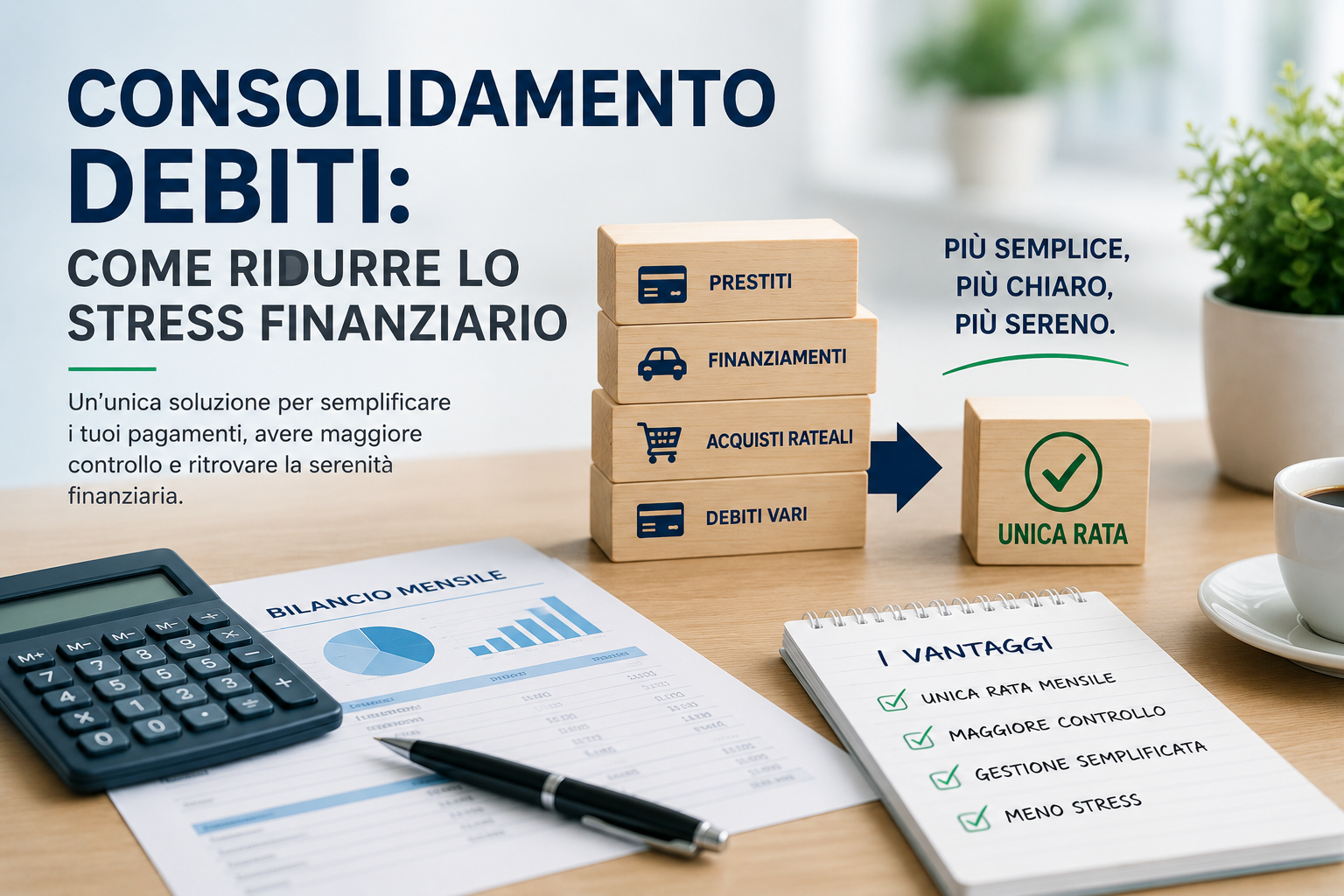 Consolidamento Debiti: Come Ridurre lo Stress Finanziario